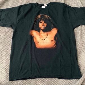 VINTAGE I AM THE LIZARD KING DOORS SHIRT. EXCELLENT VINTAGE CONDITION.